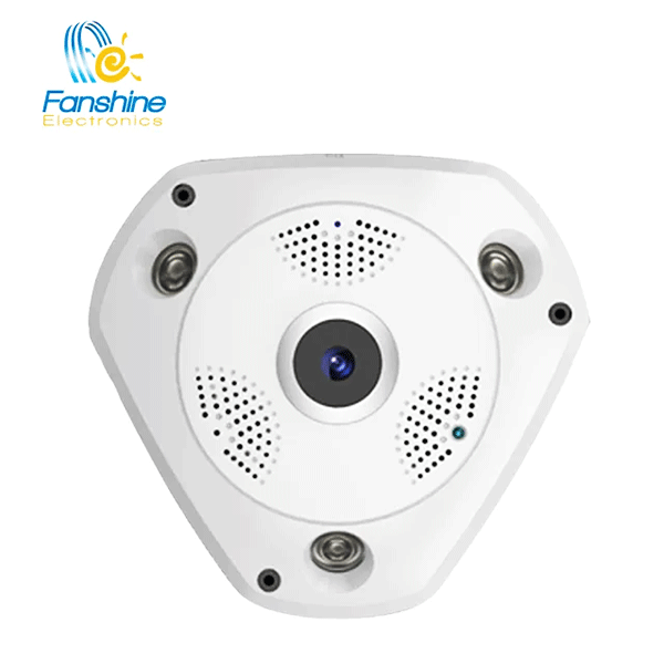 Fanshine 1.3MP fisheye cctv camera support 360 degree wireless VR ip camera